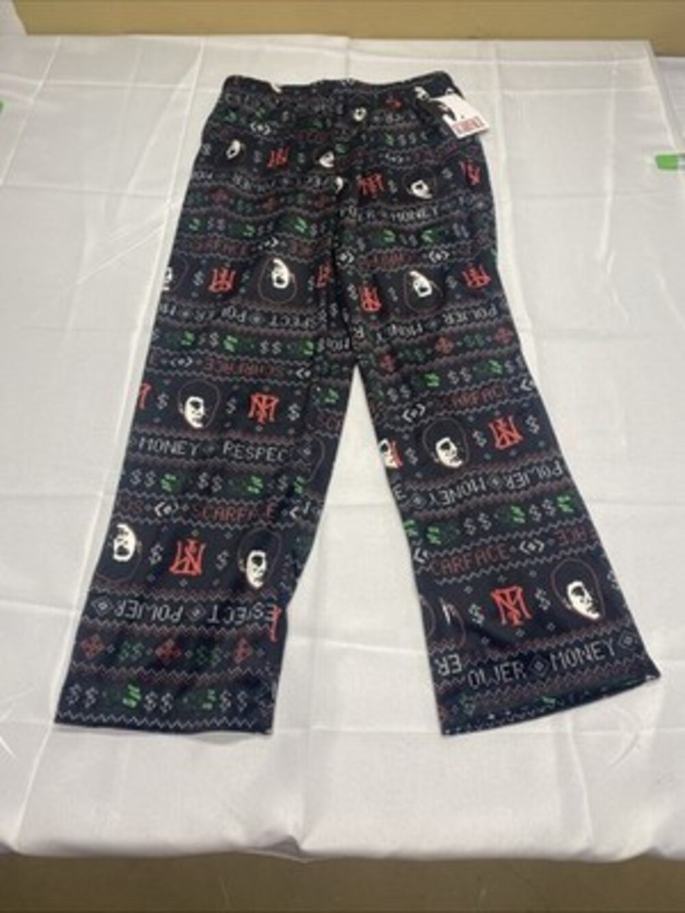 NWT Scarface Money Power Respect All-Over Print Lounge Pajama Pants! Brand new